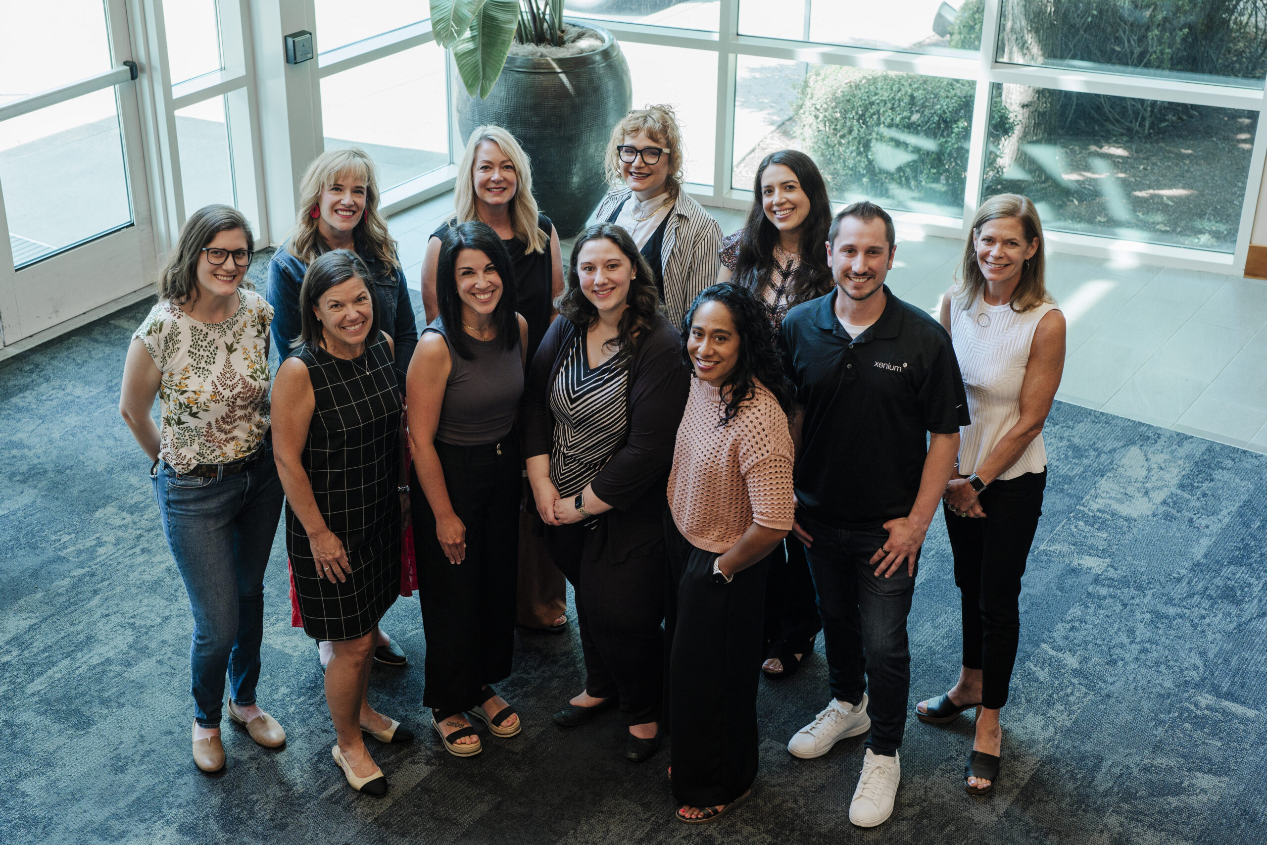 a team of people in business casual